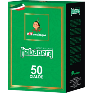 Passalacqua Caffè  Habanera - Gusto Corposo - Box 50 Cialde Ese44 Da 7.3g