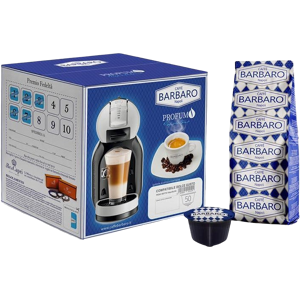 Caffè Barbaro - Cremoso Napoli - Box 50 Capsule Compatibili Dolce Gusto Da 7g