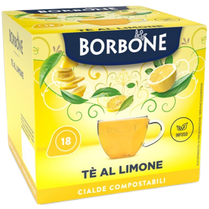 Caffè Borbone Tè Al Limone  - Box 18 Cialde Ese44 Da 2.4g