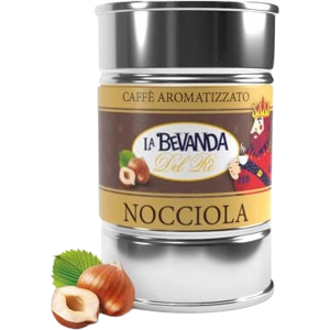 La Bevanda Del Rè Caffè Nocciola  - Lattina 125g Macinato