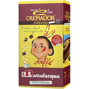 Passalacqua Caffè  Cremador - Gusto Corposo - Pacchetto 250g Macinato Per Macchine Espresso Bar