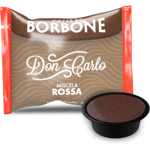 Caffè Borbone Don Carlo - Miscela Rossa - Box 100 Capsule Compatibili A Modo Mio Da 7.2g