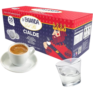 La Bevanda Del Rè Caffè Alla Grappa  - Box 25 Cialde Ese44 Da 7.5g