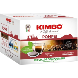 Kimbo Caffè  Pompei - Box 100 Cialde Ese44 Da 7.3g