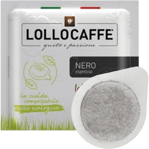 Lollo Caffè - Miscela Nera - Box 150 Cialde Ese44 Da 7.5g