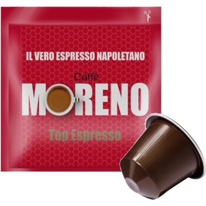 Caffè Moreno - Aroma Top - Box 100 Capsule Compatibili Nespresso Da 5.2g