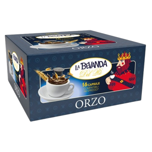 La Bevanda Del Rè Orzo  - Box 16 Capsule Compatibili Nespresso Da 2.5g