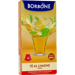 Caffè Borbone Tè Al Limone  - 10 Capsule Compatibili Nespresso Da 9g