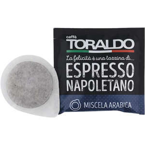 Caffè Toraldo - Miscela Arabica - Box 50 Cialde Ese44 Da 7.2g