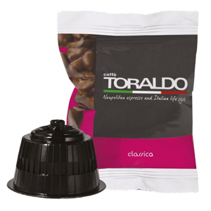 Caffè Toraldo - Classica - Box 100 Capsule Compatibili Dolce Gusto Da 7.5g
