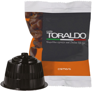 Caffè Toraldo - Cremosa - Box 100 Capsule Compatibili Dolce Gusto Da 7.5g