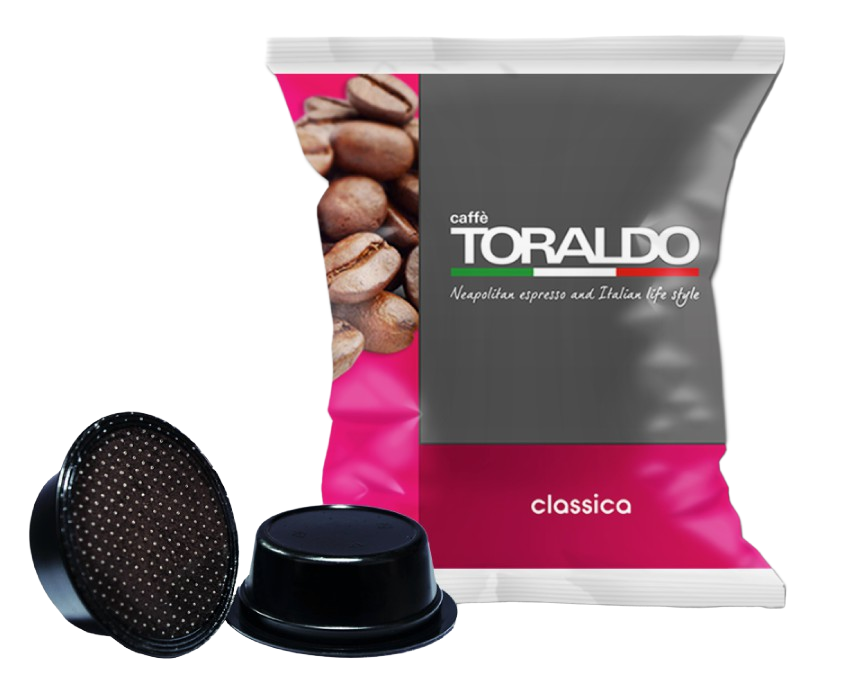 Caffè Toraldo - Classica - Box 100 Capsule Compatibili A Modo Mio Da 7g