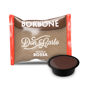 Caffè Borbone Don Carlo - Miscela Rossa - Box 100 Capsule Compatibili A Modo Mio Da 7.2g