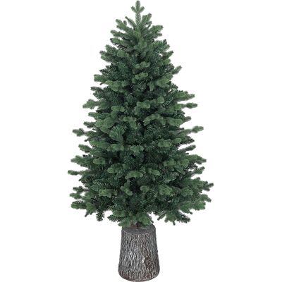 Homcom Albero di Natale Artificiale 150 cm Realistico con 994 Rami e Base in Resina, Verde Homcom Albero di Natale Artificiale 150 cm Realistico con 994 Rami e Base in Resina, Verde