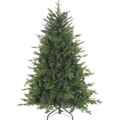 Homcom Albero di Natale 150 cm in Plastica Verde con Base in Metallo e 1309 Rami Ignifughi Aosom Italy Homcom Albero di Natale 150 cm in Plastica Verde con Base in Metallo e 1309 Rami Ignifughi Aosom Italy