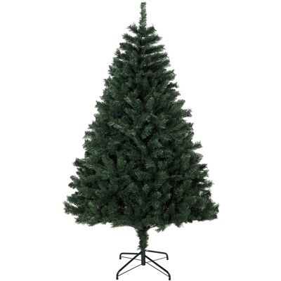 Homcom Albero di Natale 180 cm Artificiale con 820 Rami Ignifughi, Base in Acciaio, Verde Aosom Italy Homcom Albero di Natale 180 cm Artificiale con 820 Rami Ignifughi, Base in Acciaio, Verde Aosom Italy