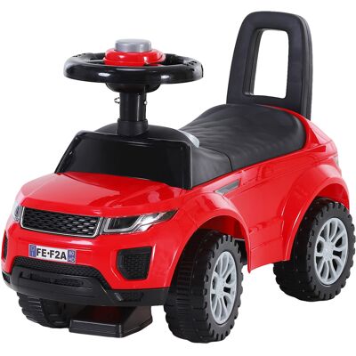 Homcom Macchina Cavalcabile per Bambini 1-3 anni, Macchina Primi Passi a Spinta con Suoni,Luci e Vano Contenitore e Schienale, Rossa Aosom Homcom Macchina Cavalcabile per Bambini 1-3 anni, Macchina Primi Passi a Spinta con Suoni,Luci e Vano Contenitore e Schienale, Rossa Aosom