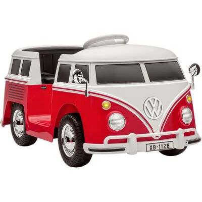 Aiyaplay Auto Elettrica per Bambini Licenza Volkswagen T1 con Lettore MP3, in Metallo e PP, 89x49x41.5 cm, Rosso Aosom Italy Aiyaplay Auto Elettrica per Bambini Licenza Volkswagen T1 con Lettore MP3, in Metallo e PP, 89x49x41.5 cm, Rosso Aosom Italy