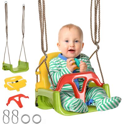 Outsunny - Kids Swing 9-36m - PP/PE - 42x33x120-180 Outsunny - Kids Swing 9-36m - PP/PE - 42x33x120-180