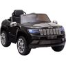 Homcom Macchina Elettrica Jeep per Bambini 3-6 anni con Telecomando e Guida Manuale,batteria12V, Velocità massima 3km/h, 114x76x58cm, Nero Aosom.it