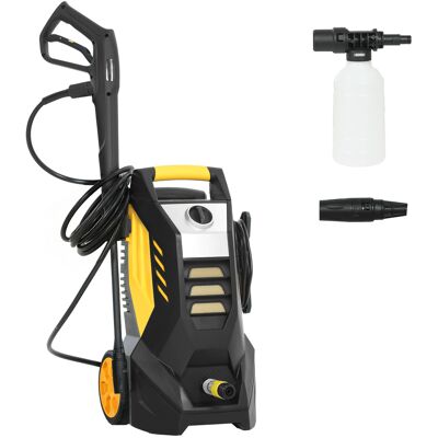 Outsunny Idropulitrice con pompa in alluminio 135 bar Pressione massima 1800W Potenza 540 L/h Tubo 5m Ugello regolabile & Maniglie Aosom Italy Outsunny Idropulitrice con pompa in alluminio 135 bar Pressione massima 1800W Potenza 540 L/h Tubo 5m Ugello regolabile & Maniglie Aosom Italy