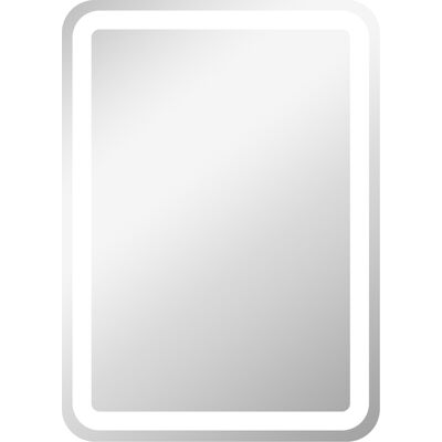 Homcom kleankin Specchio Bagno con Interruttore Touch, Luce LED a 3 Temperature e Antiappannamento, 70x50cm Homcom kleankin Specchio Bagno con Interruttore Touch, Luce LED a 3 Temperature e Antiappannamento, 70x50cm