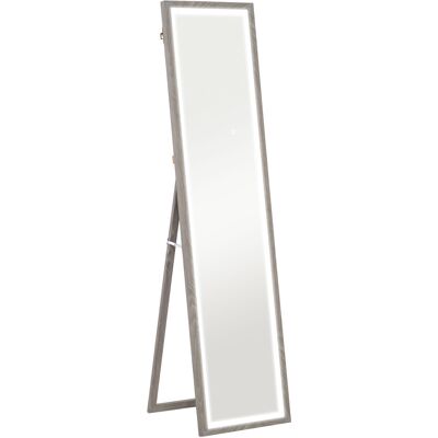 HOMCOM - LED Mirror 160x40 - Grigio - Touch - Specchio HOMCOM - LED Mirror 160x40 - Grigio - Touch - Specchio