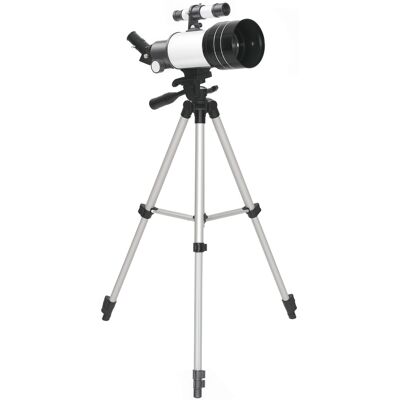 Outsunny Telescopio Rifratto Astronomico con Lente Barlow e Treppiede Regolabile per Adulti e Principianti, 76x76x133 cm, Bianco Aosom Italy Outsunny Telescopio Rifratto Astronomico con Lente Barlow e Treppiede Regolabile per Adulti e Principianti, 76x76x133 cm, Bianco Aosom Italy