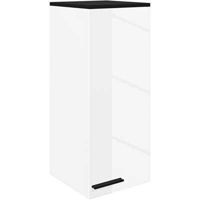 Armadio bagno HOMCOM a parete con 3 ripiani - Mobile bagno Armadio bagno HOMCOM a parete con 3 ripiani - Mobile bagno