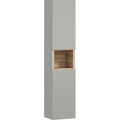 Homcom Armadio Alto per Bagno Colonna Stretta con Ripiano Aperto e Ripiani Regolabili 2 Porte Scanalate 30x24x140 cm Verde Aosom Italy Homcom Armadio Alto per Bagno Colonna Stretta con Ripiano Aperto e Ripiani Regolabili 2 Porte Scanalate 30x24x140 cm Verde Aosom Italy