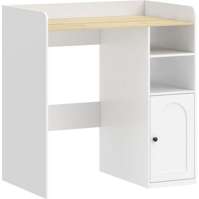 Homcom Mobile Sopra Lavatrice con Cerniere Ammortizzate e Ripiani Aperti, 93,5x60x100 cm, Bianco e Legno Naturale Aosom Italy Homcom Mobile Sopra Lavatrice con Cerniere Ammortizzate e Ripiani Aperti, 93,5x60x100 cm, Bianco e Legno Naturale Aosom Italy