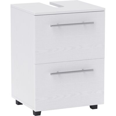 Homcom Mobile Sottolavabo Mobiletto Bagno Moderno 41.5x35.5x59 cm Bianco Aosom Italy Homcom Mobile Sottolavabo Mobiletto Bagno Moderno 41.5x35.5x59 cm Bianco Aosom Italy