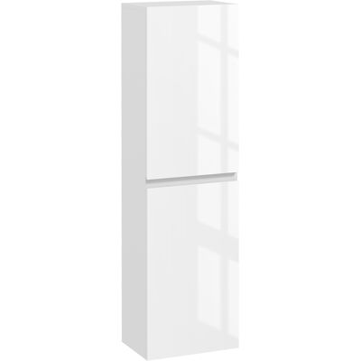 Kleankin Mobile Bagno Alto a Colonna con Ante, 2 Armadietti, Mobiletto Bagno Salvaspazio con Ripiani Regolabili per Sala da Pranzo Salotto Soggiorno, 35 x 25 x 120 cm, Bianco Lucido Aosom Italy Kleankin Mobile Bagno Alto a Colonna con Ante, 2 Armadietti, Mobiletto Bagno Salvaspazio con Ripiani Regolabili per Sala da Pranzo Salotto Soggiorno, 35 x 25 x 120 cm, Bianco Lucido Aosom Italy