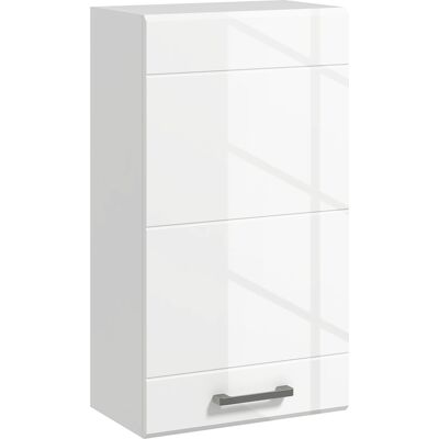 Kleankin Mobiletto Armadietto Bagno Pensile a Muro con 3 Ripiani e Ripiano Superiore Regolabile, in MDF,37x22.5x70 cm, Bianco Aosom Italy Kleankin Mobiletto Armadietto Bagno Pensile a Muro con 3 Ripiani e Ripiano Superiore Regolabile, in MDF,37x22.5x70 cm, Bianco Aosom Italy