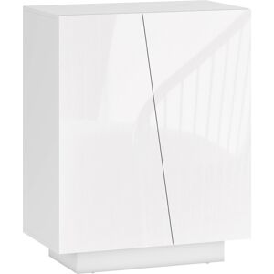 Homcom Mobiletto multiuso bianco - Mobiletto Homcom Mobiletto multiuso bianco - Mobiletto