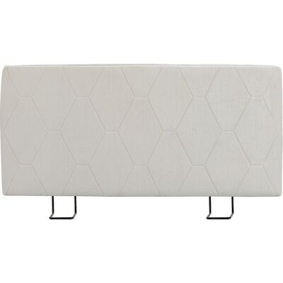 Homcom Testiera Letto Imbottita con Motivo a Diamante 160cm Bianca Aosom Italy Homcom Testiera Letto Imbottita con Motivo a Diamante 160cm Bianca Aosom Italy