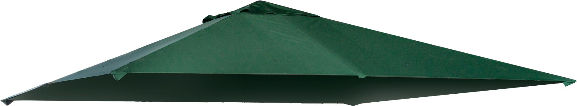 Outsunny Tetto di Ricambio 3x3m, Telo Sostitutivo per Gazebo da Giardino in Poliestere con Foro di Ventilazione, Verde