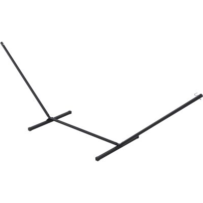 Outsunny Struttura Portante per Amaca Supporto Max. 120 Kg Metallo 360x92x115cm Aosom Outsunny Struttura Portante per Amaca Supporto Max. 120 Kg Metallo 360x92x115cm Aosom