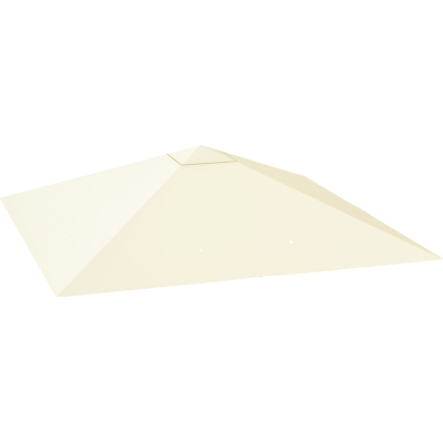 Outsunny - Gazebo 3x3m - Oxford 600D - Copertura per gazebo Outsunny - Gazebo 3x3m - Oxford 600D - Copertura per gazebo