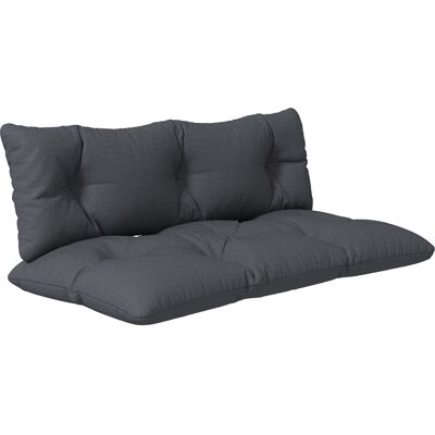 Set di Cuscini da Giardino Outsunny - Comfort in Poliestere Set di Cuscini da Giardino Outsunny - Comfort in Poliestere