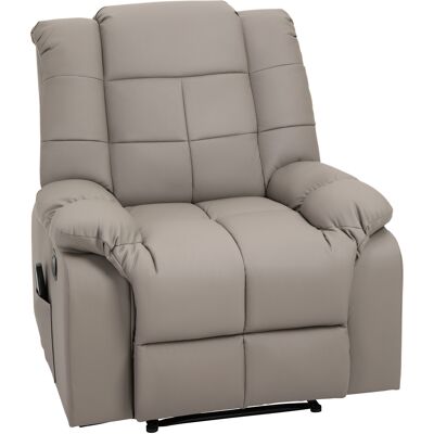 Homcom Poltrona Massaggio Grigia - Relax Homcom Poltrona Massaggio Grigia - Relax