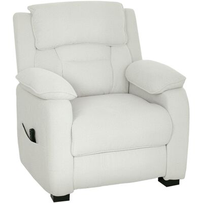 Homcom Poltrona Relax Elettrica, Poltrona Reclinabile con Porta USB, Poggiapiedi, Tasche Laterali e Telecomando, 86x90x103 cm, Crema Aosom Italy Homcom Poltrona Relax Elettrica, Poltrona Reclinabile con Porta USB, Poggiapiedi, Tasche Laterali e Telecomando, 86x90x103 cm, Crema Aosom Italy