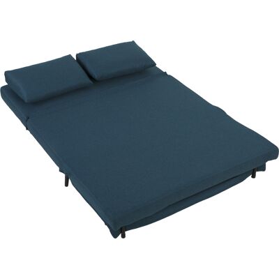 Homcom Divano Letto 2 Posti, Divano-Letto Clic-Clac 3 in 1 con Schienale Regolabile, Cuscino, Seduta Ampia, Blu Aosom Italy Homcom Divano Letto 2 Posti, Divano-Letto Clic-Clac 3 in 1 con Schienale Regolabile, Cuscino, Seduta Ampia, Blu Aosom Italy
