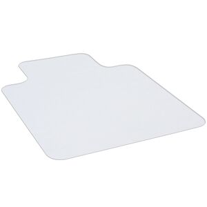 Homcom Tappetino per Sedia Ufficio Salvapavimento in Plastica, 90x120cm, Trasparente