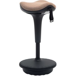 Homcom Sgabello oscillante, seduta regolabile, girevole, ergonomico, 34 x 34 x 68,5-83,5 cm, Marrone Homcom Sgabello oscillante, seduta regolabile, girevole, ergonomico, 34 x 34 x 68,5-83,5 cm, Marrone