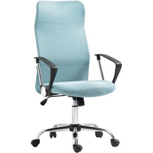 Homcom Sedia Ergonomica da Ufficio Girevole, Altezza Regolabile e Schienale a Rete, 63x65x109-119 cm, Verde Chiaro Aosom Italy Homcom Sedia Ergonomica da Ufficio Girevole, Altezza Regolabile e Schienale a Rete, 63x65x109-119 cm, Verde Chiaro Aosom Italy