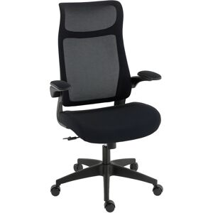 Homcom Sedia da Ufficio Ergonomica Girevole in Rete con Supporto Lombare Braccioli Ribaltabili Poggiatesta Basculante Nero   Aosom Italy Homcom Sedia da Ufficio Ergonomica Girevole in Rete con Supporto Lombare Braccioli Ribaltabili Poggiatesta Basculante Nero   Aosom Italy