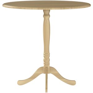 Homcom Tavolo da pranzo rotondo per 4 persone Ø 80 cm, tavolo da cucina, base in acciaio, stile moderno, legno naturale Aosom Italy Homcom Tavolo da pranzo rotondo per 4 persone Ø 80 cm, tavolo da cucina, base in acciaio, stile moderno, legno naturale Aosom Italy