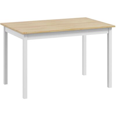 HOMCOM - Tavolo 4 Posti - Legno di Pino - Tavolo da Pranzo HOMCOM - Tavolo 4 Posti - Legno di Pino - Tavolo da Pranzo
