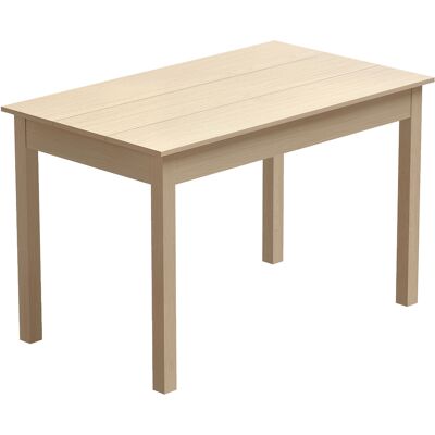 Homcom Tavolo pranzo bicolore moderno per 4-6 persone, 119x70x75 cm Aosom Italy Homcom Tavolo pranzo bicolore moderno per 4-6 persone, 119x70x75 cm Aosom Italy